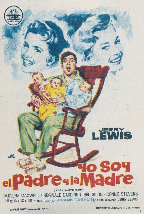 Обложка (Постер) Засыпай, мой малыш / Rock-a-Bye Baby (1958) SATRip Обложка (Постер) Засыпай, мой малыш / Rock-a-Bye Baby (1958) SATRip