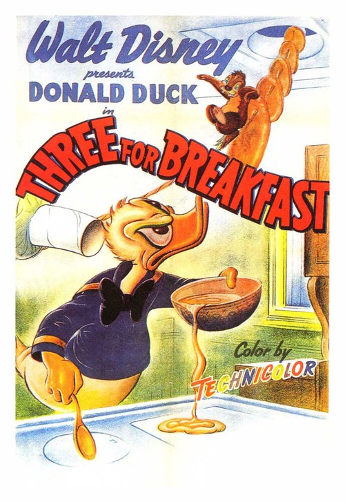 Обложка (Постер) Завтрак для троих / Three for Breakfast (1948) Обложка (Постер) Завтрак для троих / Three for Breakfast (1948)