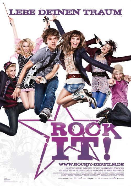 Обложка (Постер) Зажигай! / Rock It! (2010) HDRip Обложка (Постер) Зажигай! / Rock It! (2010) HDRip