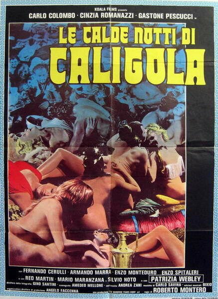 Обложка Жаркие ночи Калигулы / Le calde notti di Caligola (1977) 