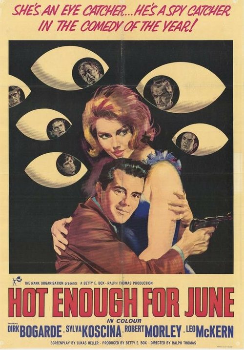 Обложка (Постер) Жарковато для июня / Hot Enough for June (1964) SATRip Обложка (Постер) Жарковато для июня / Hot Enough for June (1964) SATRip