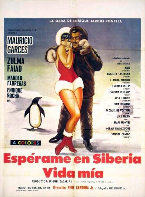 Обложка (Постер) Жди меня в Сибири, жизнь моя / Espérame en Siberia, vida mía (1971) SATRip
