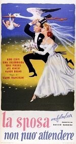 Обложка (Постер) Жена не может ждать / La sposa non può attendere (1949) SATRip