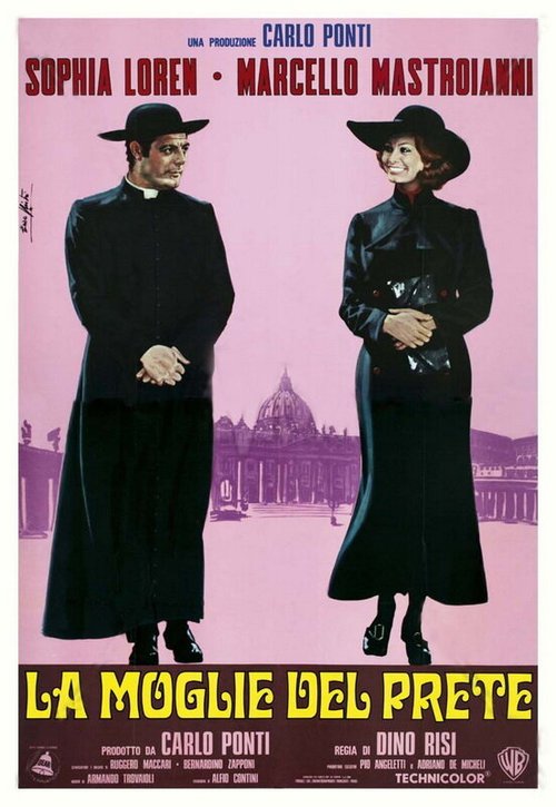 Обложка (Постер) Жена священника / La moglie del prete (1970) SATRip Обложка (Постер) Жена священника / La moglie del prete (1970) SATRip