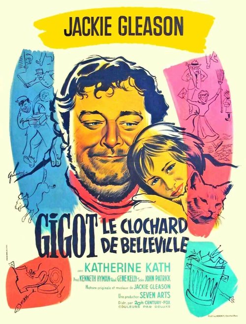 Обложка (Постер) Жиго / Gigot (1962) SATRip Обложка (Постер) Жиго / Gigot (1962) SATRip
