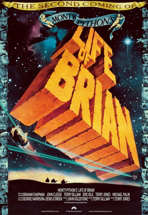 Обложка (Постер) Житие Брайана по Монти Пайтон / Life of Brian (1979) SATRip Обложка (Постер) Житие Брайана по Монти Пайтон / Life of Brian (1979) SATRip