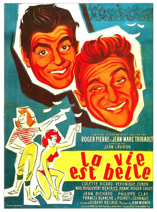 Обложка (Постер) Жизнь прекрасна / La vie est belle (1956) SATRip Обложка (Постер) Жизнь прекрасна / La vie est belle (1956) SATRip
