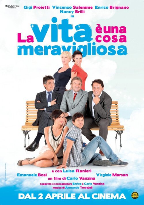 Обложка (Постер) Жизнь — удивительная штука / La vita è una cosa meravigliosa (2010) HDRip Обложка (Постер) Жизнь — удивительная штука / La vita è una cosa meravigliosa (2010) HDRip