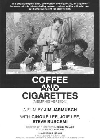 Обложка (Постер) Кофе и сигареты 2 / Coffee and Cigarettes II (1989) Обложка (Постер) Кофе и сигареты 2 / Coffee and Cigarettes II (1989)