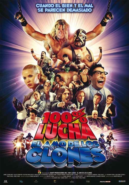 Обложка (Постер) 100% контроль, мастер клонов / 100% lucha, el amo de los clones (2009) HDRip Обложка (Постер) 100% контроль, мастер клонов / 100% lucha, el amo de los clones (2009) HDRip