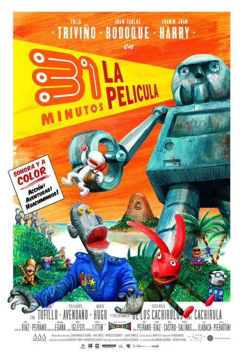 Обложка (Постер) 31 минута, фильм / 31 minutos, la película (2008) HDRip Обложка (Постер) 31 минута, фильм / 31 minutos, la película (2008) HDRip