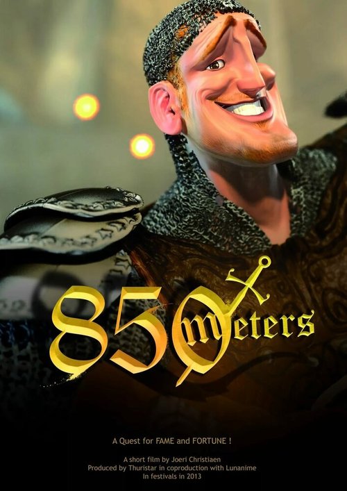 Обложка (Постер) 850 метров / 850 meters (2013) 