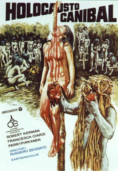 Обложка Ад каннибалов / Cannibal Holocaust (1979) 