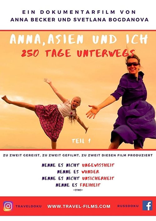 Обложка (Постер) Анна, Азия и я. 250 дней в пути. (2019) HDRip