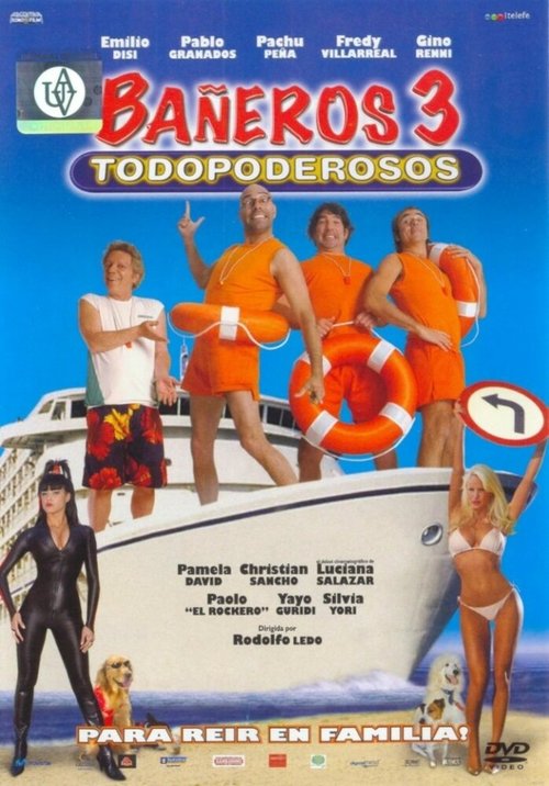 Обложка (Постер) Bañeros III, todopoderosos (2006) HDRip