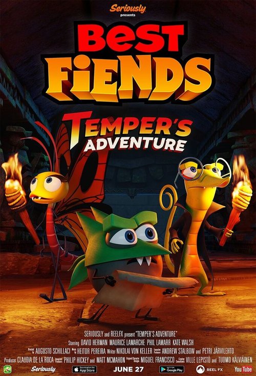 Обложка (Постер) Best Fiends: Temper's Adventure (2019) 
