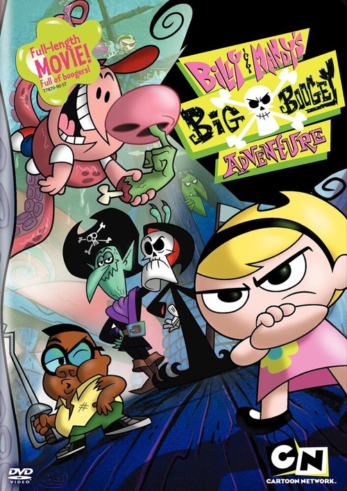 Обложка (Постер) Большое пугающее приключение Билли и Мэнди / Billy & Mandy's Big Boogey Adventure (2007) HDRip