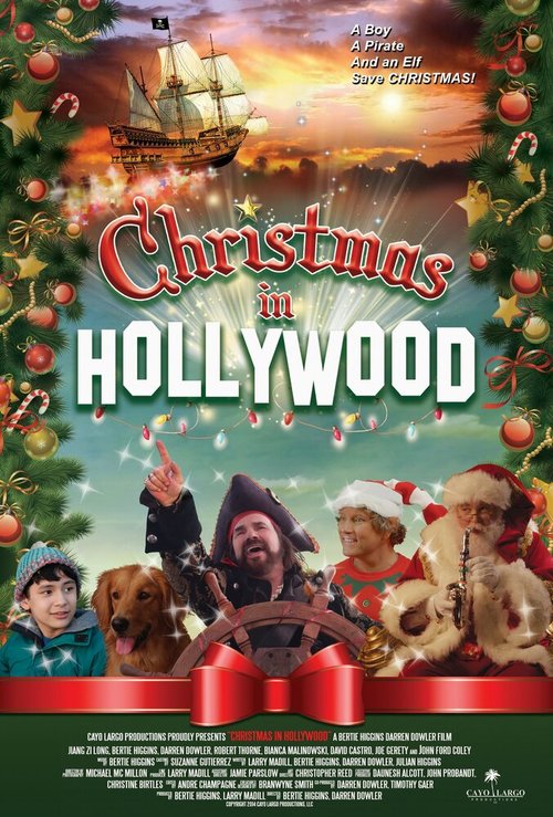 Обложка (Постер) Christmas in Hollywood (2014) HDRip