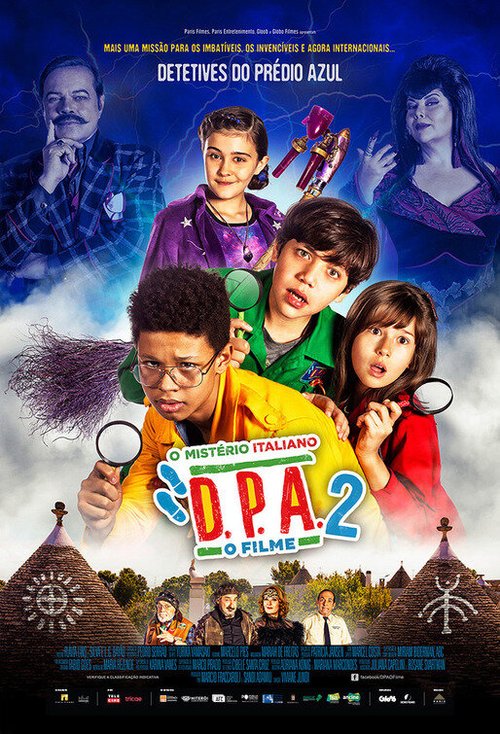 Обложка (Постер) Detetives do Prédio Azul 2: O Mistério Italiano (2018) HDRip Обложка (Постер) Detetives do Prédio Azul 2: O Mistério Italiano (2018) HDRip