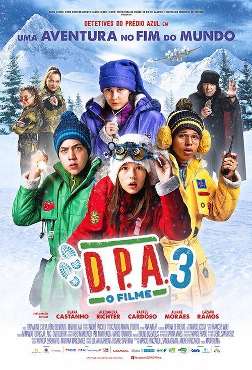 Обложка (Постер) Detetives do Prédio Azul 3: Uma Aventura no Fim do Mundo (2020) 