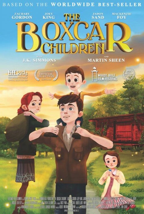 Обложка (Постер) Дети из товарного вагона / The Boxcar Children (2014) HDRip