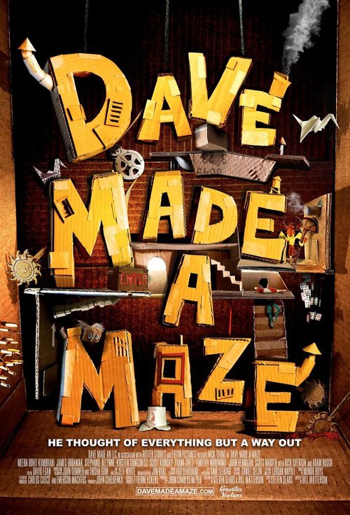 Обложка (Постер) Дэйв сделал лабиринт / Dave Made a Maze (2017) HDRip Обложка (Постер) Дэйв сделал лабиринт / Dave Made a Maze (2017) HDRip