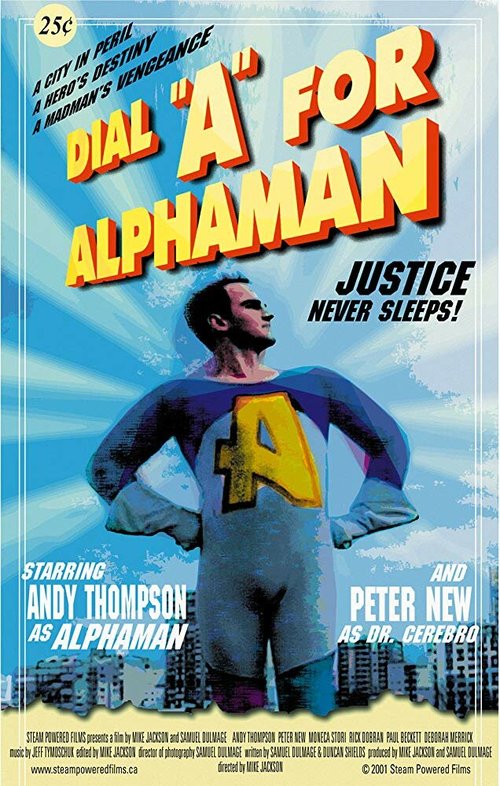 Обложка (Постер) Dial «A» for Alphaman (2002) 