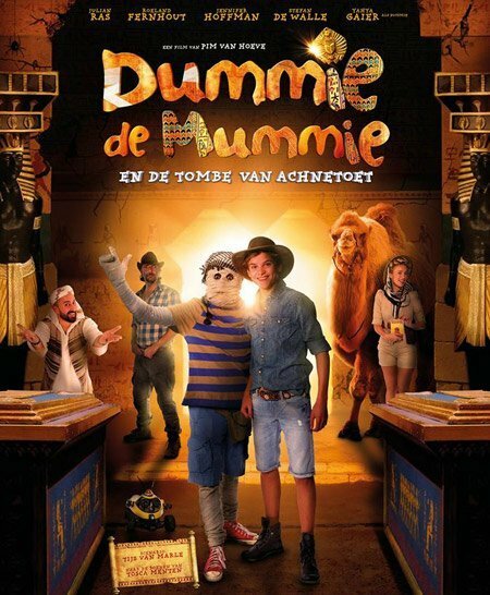 Обложка (Постер) Dummie de Mummie en de tombe van Achnetoet (2017) HDRip