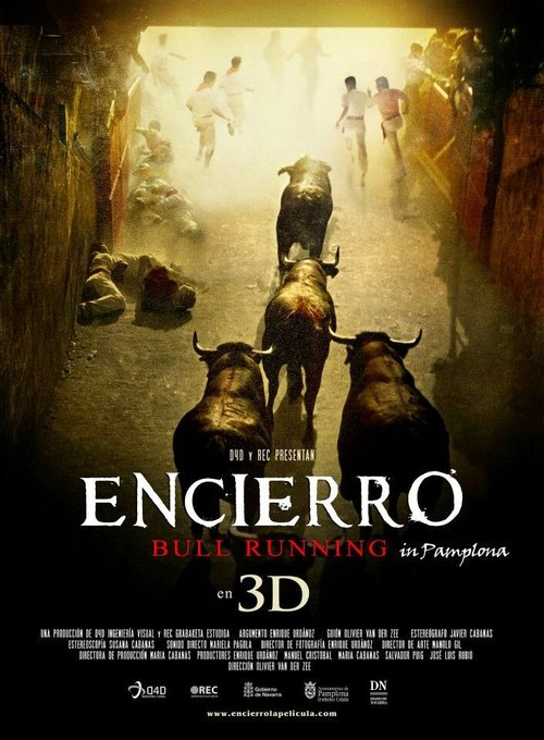 Обложка (Постер) Encierro 3D: Bull Running in Pamplona (2012) HDRip Обложка (Постер) Encierro 3D: Bull Running in Pamplona (2012) HDRip