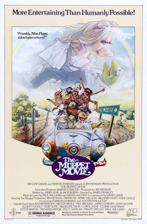 Обложка (Постер) Фильм Маппетов / The Muppet Movie (1979) SATRip Обложка (Постер) Фильм Маппетов / The Muppet Movie (1979) SATRip
