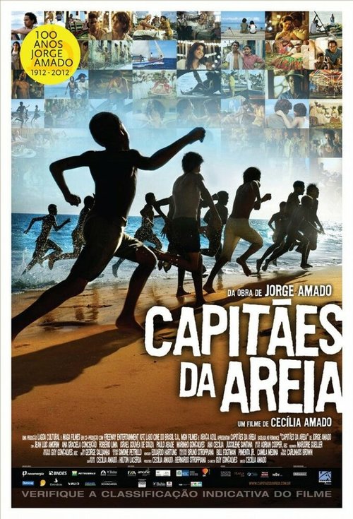 Обложка (Постер) Генералы песчаных карьеров / Capitães da Areia (2011) HDRip
