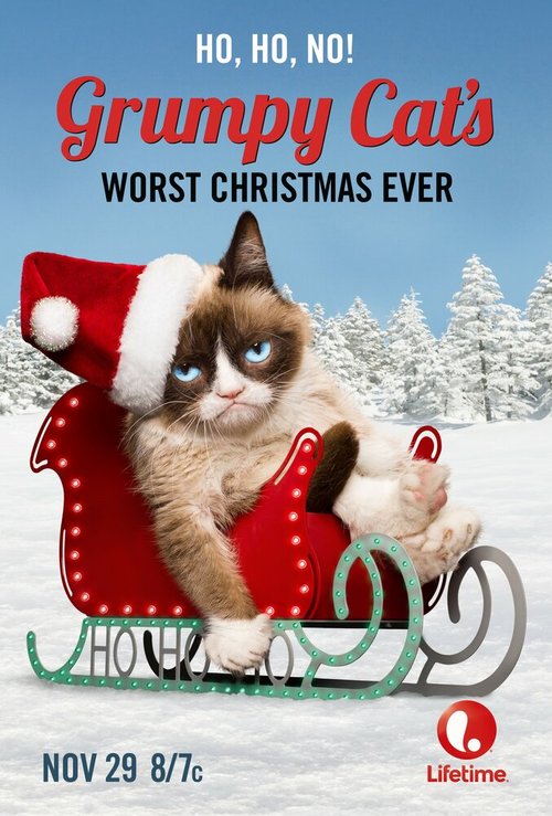 Обложка (Постер) Худшее Рождество Сердитой кошки / Grumpy Cat's Worst Christmas Ever (2014) HDRip Обложка (Постер) Худшее Рождество Сердитой кошки / Grumpy Cat's Worst Christmas Ever (2014) HDRip