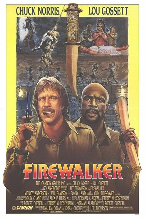Обложка (Постер) Идущий в огне / Firewalker (1986) SATRip Обложка (Постер) Идущий в огне / Firewalker (1986) SATRip