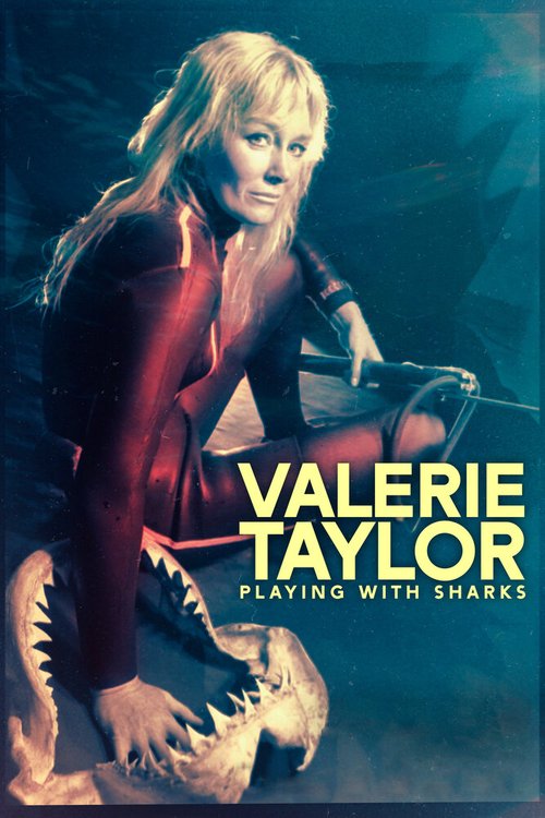 Обложка (Постер) Игры с акулами / Playing with Sharks: The Valerie Taylor Story (2021) HDRip