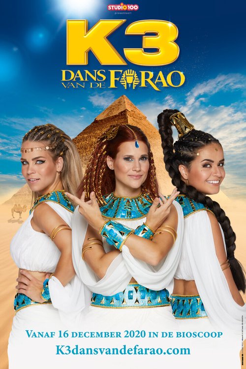 Обложка (Постер) K3 Dans van de farao (2020) HDRip Обложка (Постер) K3 Dans van de farao (2020) HDRip