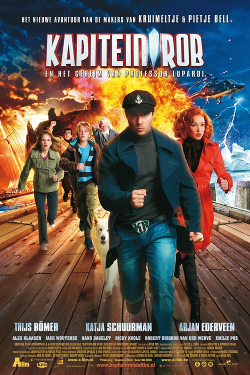 Обложка (Постер) Капитан Роб и секрет профессора Лупарди / Kapitein Rob en het Geheim van Professor Lupardi (2007) HDRip