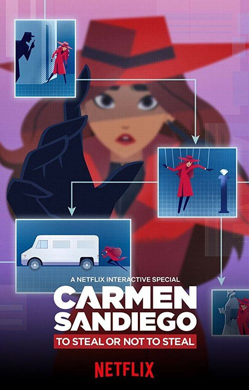Обложка (Постер) Кармен Сандиего: Красть или не красть / Carmen Sandiego: To Steal or Not to Steal (2020) HDRip