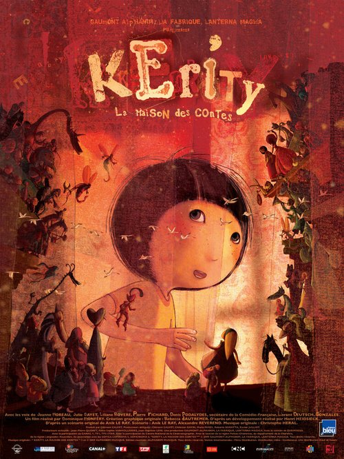 Обложка (Постер) Керити, жилище сказок / Kérity, la maison des contes (2009) HDRip Обложка (Постер) Керити, жилище сказок / Kérity, la maison des contes (2009) HDRip