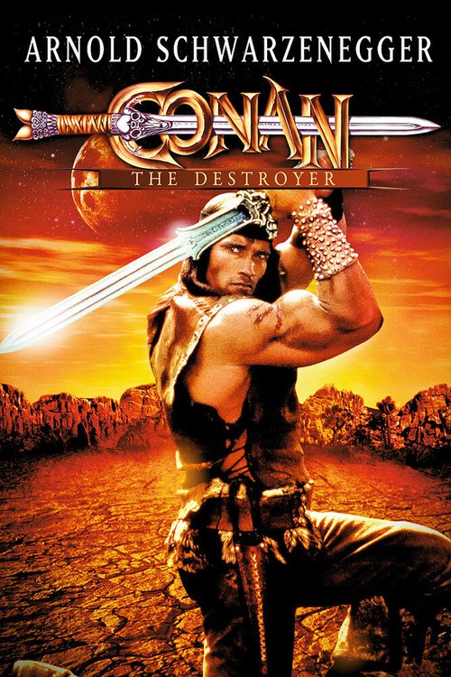 Обложка Конан-разрушитель / Conan the Destroyer (1984) 