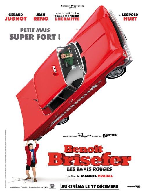 Обложка (Постер) Красное такси / Benoît Brisefer: Les taxis rouges (2014) HDRip