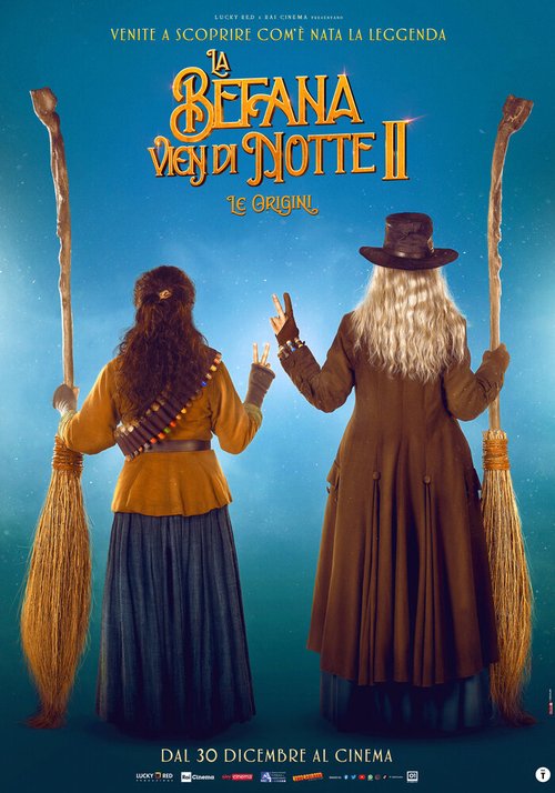 Обложка (Постер) La Befana vien di notte: Le origini (2021) HDRip