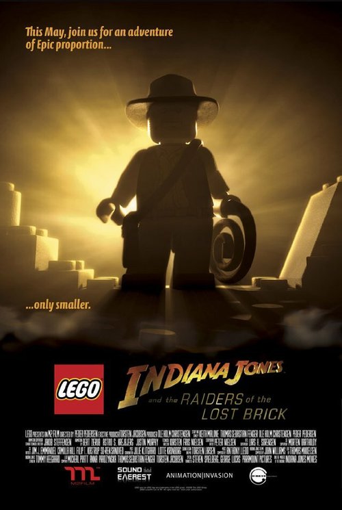 Обложка (Постер) Лего: Индиана Джонс в поисках утраченной детали / Lego Indiana Jones and the Raiders of the Lost Brick (2008) 