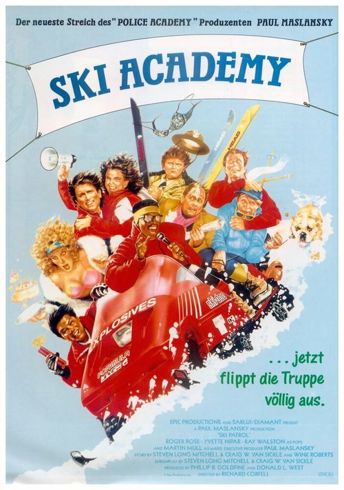 Обложка (Постер) Лыжный патруль / Ski Patrol (1989) SATRip Обложка (Постер) Лыжный патруль / Ski Patrol (1989) SATRip