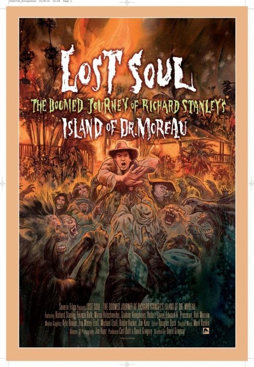 Обложка (Постер) Lost Soul: The Doomed Journey of Richard Stanley's Island of Dr. Moreau (2014) HDRip Обложка (Постер) Lost Soul: The Doomed Journey of Richard Stanley's Island of Dr. Moreau (2014) HDRip