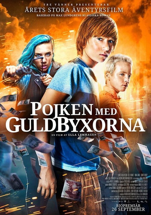 Обложка (Постер) Мальчик в золотых штанах / Pojken med guldbyxorna (2014) HDRip