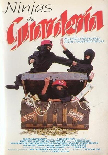 Обложка (Постер) Маленькие ниндзя / Little Ninjas (1990) HDRip Обложка (Постер) Маленькие ниндзя / Little Ninjas (1990) HDRip