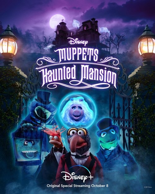 Обложка (Постер) Маппеты: Особняк с привидениями / Muppets Haunted Mansion (2021) HDRip