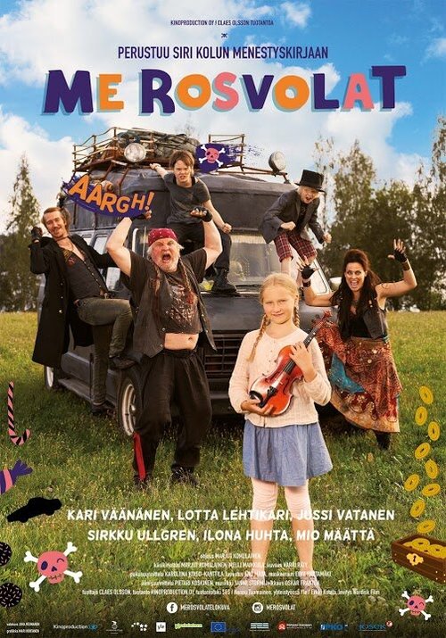 Обложка (Постер) Мы — дорожные пираты / Me Rosvolat (2015) HDRip Обложка (Постер) Мы — дорожные пираты / Me Rosvolat (2015) HDRip