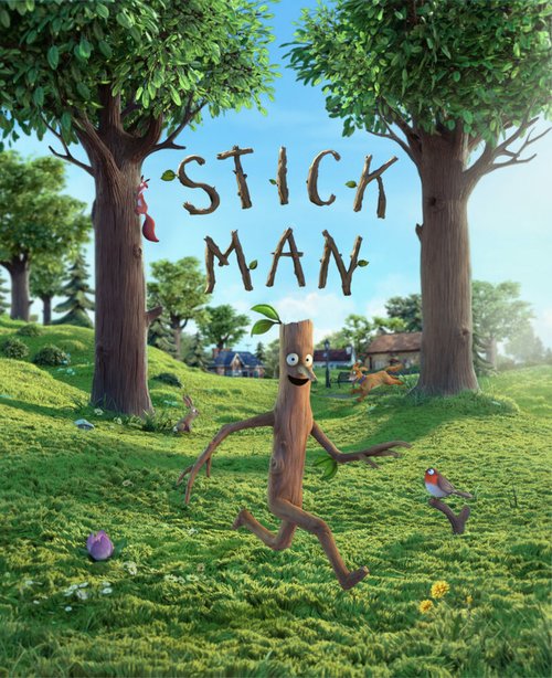 Обложка (Постер) Мистер Росток / Stick Man (2016) CAMRip Обложка (Постер) Мистер Росток / Stick Man (2016) CAMRip