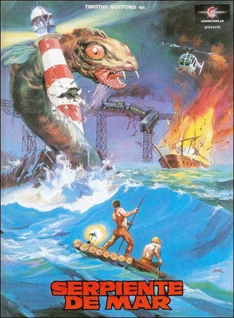 Обложка (Постер) Морской змей / Serpiente de mar (1984) SATRip Обложка (Постер) Морской змей / Serpiente de mar (1984) SATRip